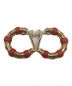 BVLGARI (ブルガリ) 珊瑚フープピアス サイズ:-：198000円