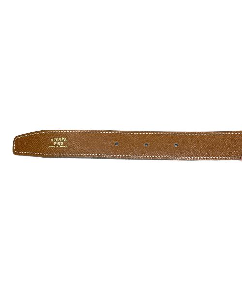 HERMES（エルメス）HERMES (エルメス) ミニコンスタンスベルト ゴールド サイズ:75の古着・服飾アイテム