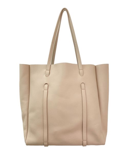 BALENCIAGA（バレンシアガ）BALENCIAGA (バレンシアガ) レザートートバッグ ベージュ サイズ:-の古着・服飾アイテム