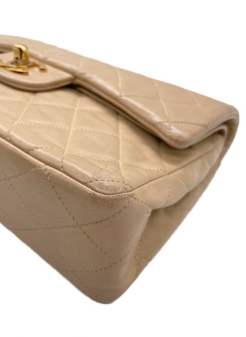 CHANEL（シャネル）CHANEL (シャネル) ダブルフラップマトラッセ ベージュ サイズ:-の古着・服飾アイテム