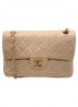 CHANEL（シャネル）の古着「ダブルフラップマトラッセ」｜ベージュ