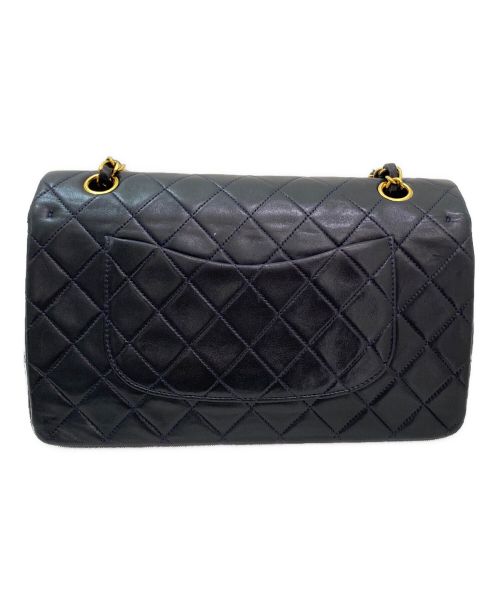 CHANEL（シャネル）CHANEL (シャネル) ダブルフラップマトラッセ ネイビー サイズ:-の古着・服飾アイテム
