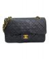 CHANEL（シャネル）の古着「ダブルフラップマトラッセ」｜ネイビー