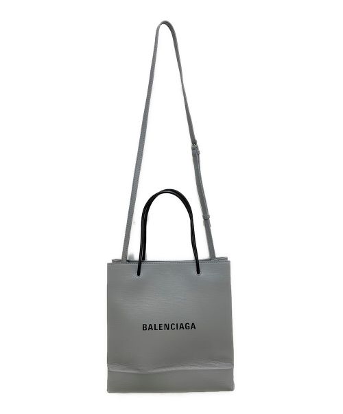 BALENCIAGA（バレンシアガ）BALENCIAGA (バレンシアガ) ショッピングトート グレー サイズ:-の古着・服飾アイテム