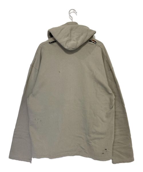 BALENCIAGA（バレンシアガ）BALENCIAGA (バレンシアガ) オーバーサイズロゴパーカー グレー サイズ:XXSの古着・服飾アイテム