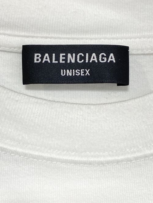 BALENCIAGA（バレンシアガ）BALENCIAGA (バレンシアガ) Hulk 2021 MARVEL Medium フィット Tシャツ ホワイト サイズ:XXLの古着・服飾アイテム