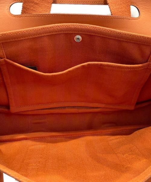 HERMES（エルメス）HERMES (エルメス) ヴァルパライソロングＭＭ オレンジ サイズ:ＭＭの古着・服飾アイテム