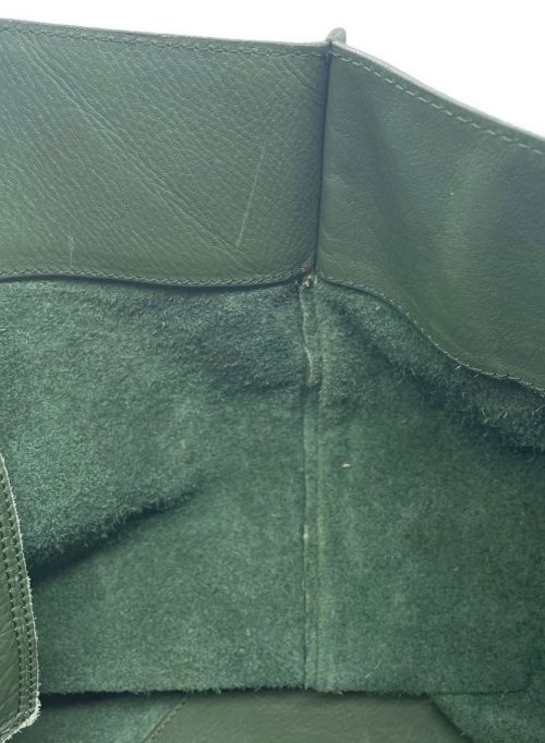 BALENCIAGA（バレンシアガ）BALENCIAGA (バレンシアガ) ザ・ペーパー トートバッグ グリーン サイズ:-の古着・服飾アイテム