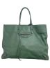 BALENCIAGA（バレンシアガ）の古着「ザ・ペーパー トートバッグ」｜グリーン
