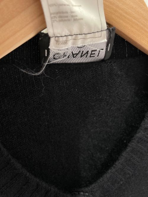 CHANEL（シャネル）CHANEL (シャネル) ターンロックカーディガン ブラック サイズ:34の古着・服飾アイテム