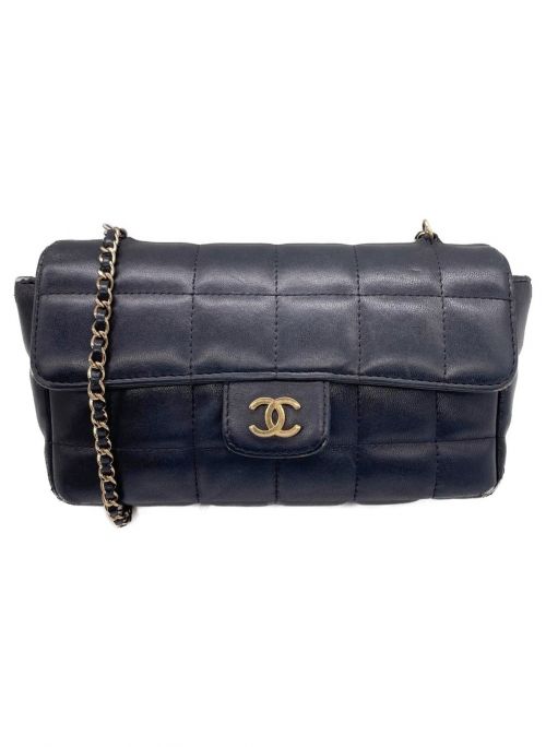 CHANEL（シャネル）CHANEL (シャネル) チェーンショルダーバッグ ブラック サイズ:-の古着・服飾アイテム