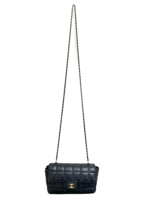 CHANEL（シャネル）CHANEL (シャネル) チェーンショルダーバッグ ブラック サイズ:-の古着・服飾アイテム