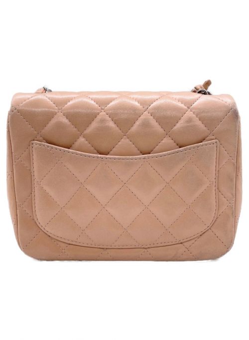 CHANEL（シャネル）CHANEL (シャネル) シングルフラップミニマトラッセ ピンク サイズ:-の古着・服飾アイテム
