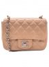 CHANEL（シャネル）の古着「シングルフラップミニマトラッセ」｜ピンク