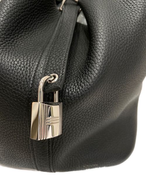 HERMES（エルメス）HERMES (エルメス) ピコタンロックGM ブラック サイズ:GMの古着・服飾アイテム