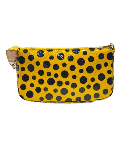 LOUIS VUITTON（ルイ ヴィトン）LOUIS VUITTON (ルイ ヴィトン) ドット インフィニティ ポシェット・アクセソワール イエロー×ブラック サイズ:-の古着・服飾アイテム