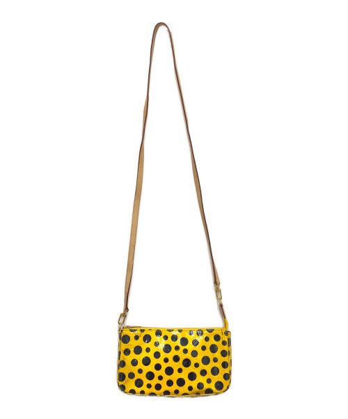 LOUIS VUITTON（ルイ ヴィトン）LOUIS VUITTON (ルイ ヴィトン) ドット インフィニティ ポシェット・アクセソワール イエロー×ブラック サイズ:-の古着・服飾アイテム