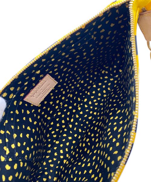 LOUIS VUITTON（ルイ ヴィトン）LOUIS VUITTON (ルイ ヴィトン) ドット インフィニティ ポシェット・アクセソワール イエロー×ブラック サイズ:-の古着・服飾アイテム