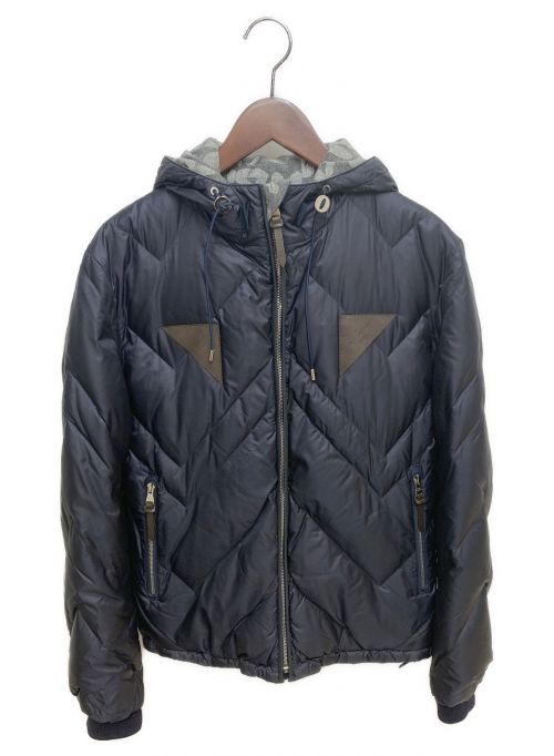 LOUIS VUITTON（ルイ ヴィトン）LOUIS VUITTON (ルイ ヴィトン) キルティングダウンジャケット ネイビー サイズ:44の古着・服飾アイテム