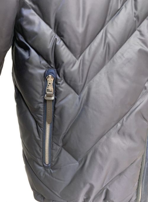 LOUIS VUITTON（ルイ ヴィトン）LOUIS VUITTON (ルイ ヴィトン) キルティングダウンジャケット ネイビー サイズ:44の古着・服飾アイテム