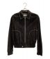 Saint Laurent Paris（サンローランパリ）の古着「スウェードブルゾン」｜ブラック