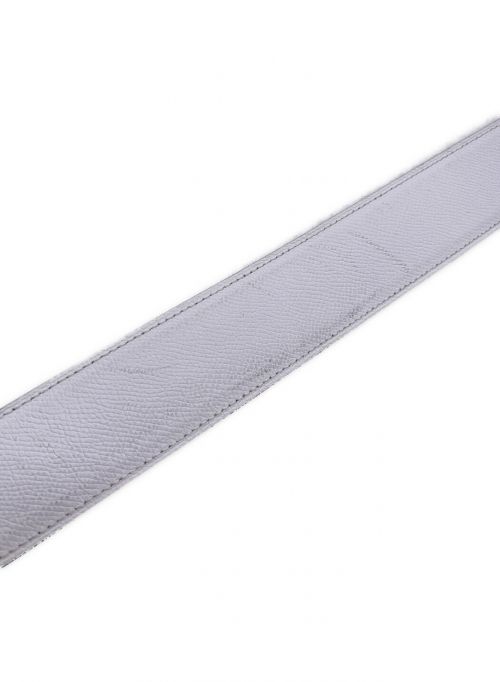 HERMES（エルメス）HERMES (エルメス) コンスタンスベルト ホワイト×ブラック サイズ:95の古着・服飾アイテム