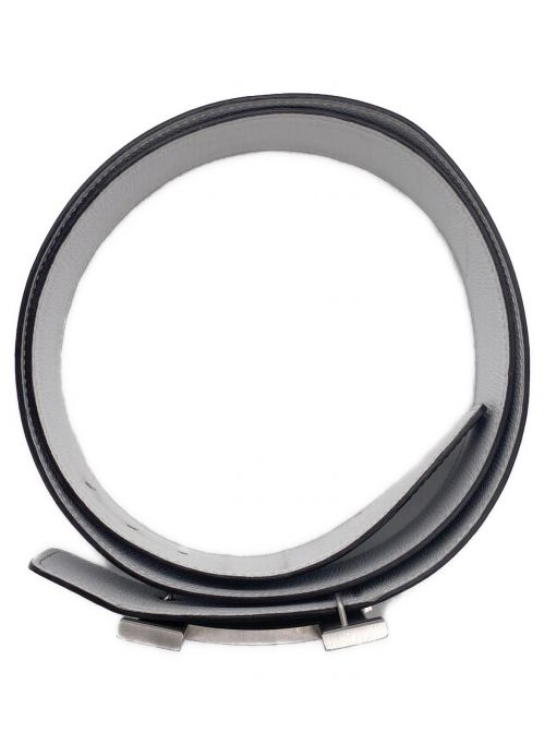 HERMES（エルメス）HERMES (エルメス) コンスタンスベルト ホワイト×ブラック サイズ:95の古着・服飾アイテム