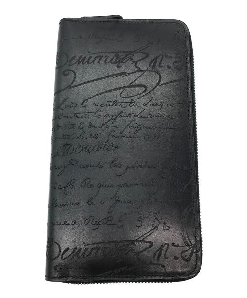 Berluti（ベルルッティ）Berluti (ベルルッティ) 長財布 ブラック サイズ:横幅20cm 未使用品の古着・服飾アイテム