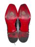 中古・古着 Christian Louboutin (クリスチャン・ルブタン) スタッズメダリオンシューズ ブラック サイズ:42.5：34800円