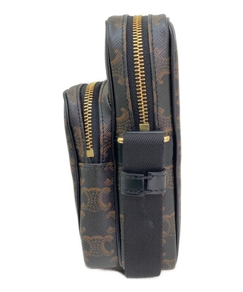 CELINE（セリーヌ）CELINE (セリーヌ) ミニポケットメッセンジャーバッグ ブラック サイズ:-の古着・服飾アイテム