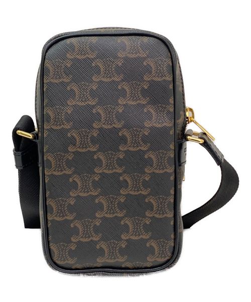 CELINE（セリーヌ）CELINE (セリーヌ) ミニポケットメッセンジャーバッグ ブラック サイズ:-の古着・服飾アイテム