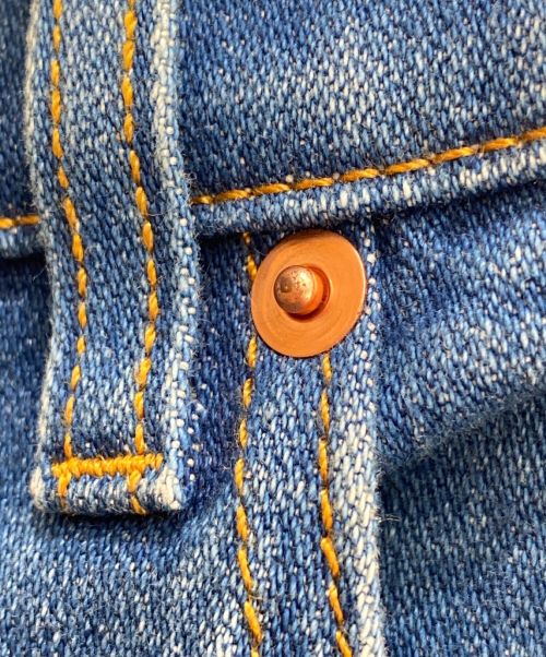 GUCCI（グッチ）GUCCI (グッチ) GUCCI Label付き ウォッシュドデニムフレアパンツ ブルー サイズ:22インチ/イタリアサイズの古着・服飾アイテム