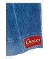 中古・古着 GUCCI (グッチ) GUCCI Label付き ウォッシュドデニムフレアパンツ ブルー サイズ:22インチ/イタリアサイズ：47800円