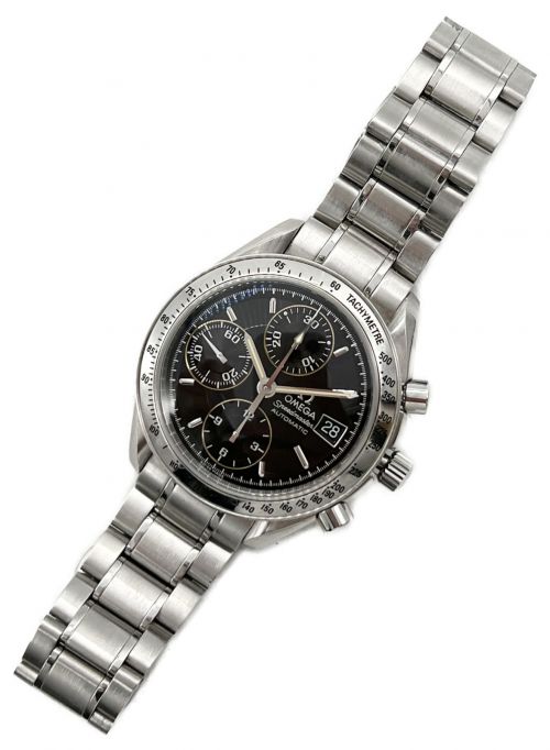 OMEGA（オメガ）OMEGA (オメガ) スピードマスター デイト ブラック サイズ:38ｍｍの古着・服飾アイテム