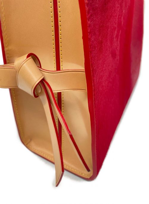 LOUIS VUITTON（ルイ ヴィトン）LOUIS VUITTON×Christian Louboutin (ルイヴィトン×クリスチャン・ルブタン) ハンドバッグ ブラウン×レッド サイズ:-の古着・服飾アイテム
