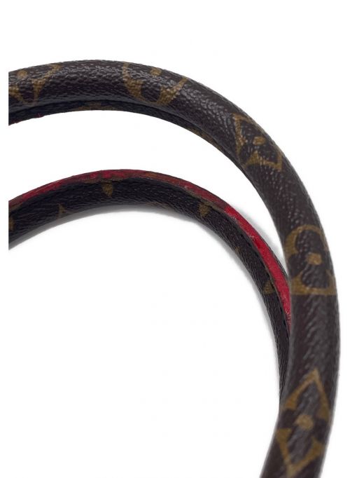 LOUIS VUITTON（ルイ ヴィトン）LOUIS VUITTON×Christian Louboutin (ルイヴィトン×クリスチャン・ルブタン) ハンドバッグ ブラウン×レッド サイズ:-の古着・服飾アイテム