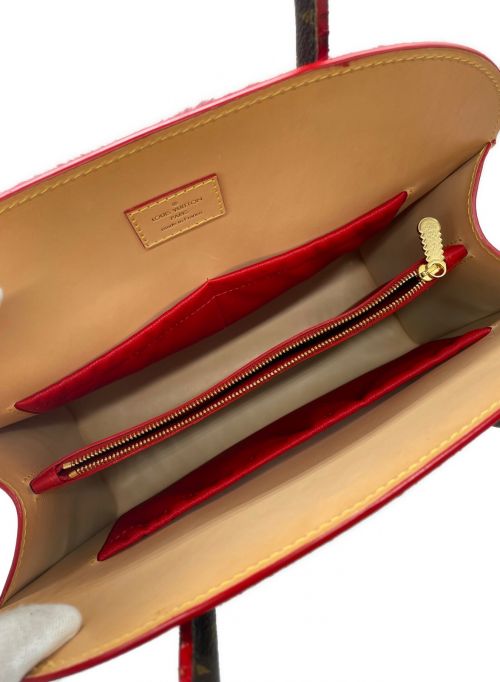 LOUIS VUITTON（ルイ ヴィトン）LOUIS VUITTON×Christian Louboutin (ルイヴィトン×クリスチャン・ルブタン) ハンドバッグ ブラウン×レッド サイズ:-の古着・服飾アイテム