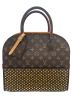 LOUIS VUITTON×Christian Louboutin（ルイヴィトン×クリスチャン・ルブタン）の古着「ハンドバッグ」｜ブラウン×レッド