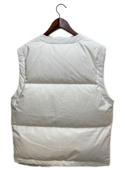JIL SANDER（ジルサンダー）JIL SANDER (ジルサンダー) ダウンベスト ホワイト サイズ:46の古着・服飾アイテム