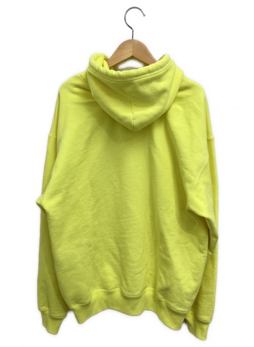 BALENCIAGA（バレンシアガ）BALENCIAGA (バレンシアガ) フロントBB・BALENCIAGAロゴプリントパーカー イエロー サイズ:XSの古着・服飾アイテム