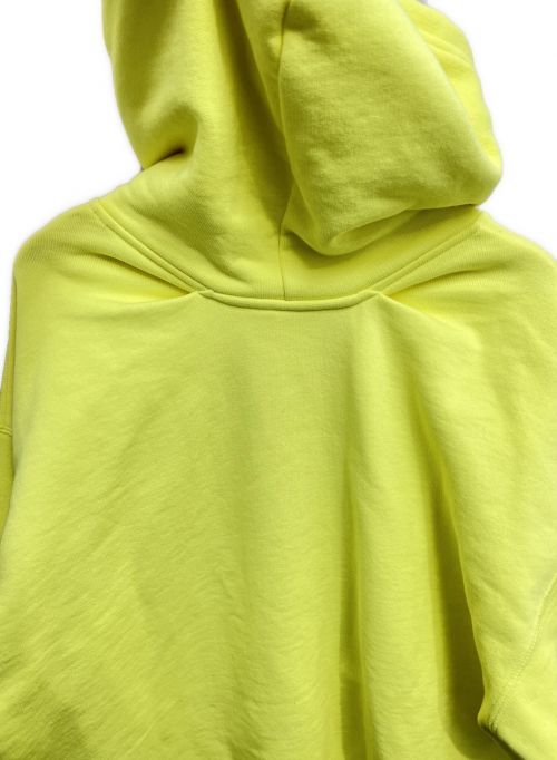 BALENCIAGA（バレンシアガ）BALENCIAGA (バレンシアガ) フロントBB・BALENCIAGAロゴプリントパーカー イエロー サイズ:XSの古着・服飾アイテム