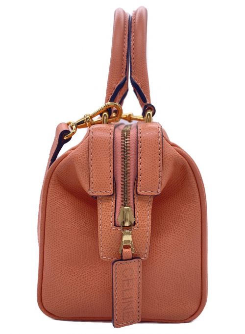 CELINE（セリーヌ）CELINE (セリーヌ) 2WAYミニボストンバッグ ピンク サイズ:-の古着・服飾アイテム