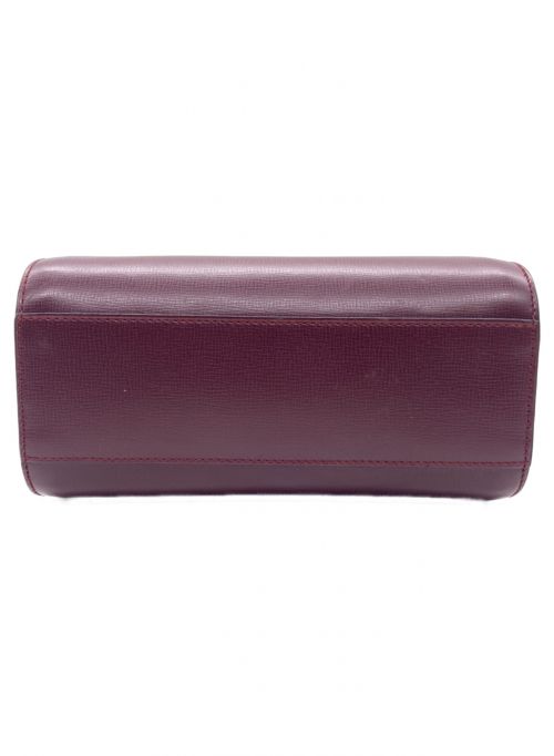 Cartier（カルティエ）Cartier (カルティエ) ミニボストンバッグ ボルドー サイズ:-の古着・服飾アイテム