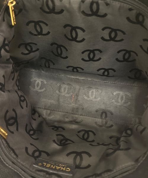 CHANEL（シャネル）CHANEL (シャネル) ココマークチェーントートバッグ ブラックの古着・服飾アイテム