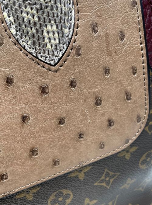 LOUIS VUITTON（ルイ ヴィトン）LOUIS VUITTON (ルイ ヴィトン) エキゾチックトートPM ブラウン サイズ:PMの古着・服飾アイテム