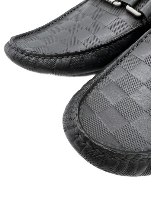 LOUIS VUITTON（ルイ ヴィトン）LOUIS VUITTON (ルイ ヴィトン) ドライビングシューズ ブラック サイズ:7の古着・服飾アイテム