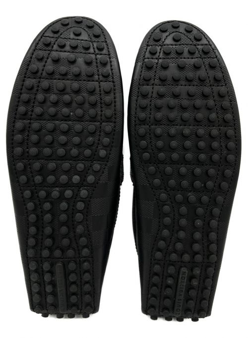 LOUIS VUITTON（ルイ ヴィトン）LOUIS VUITTON (ルイ ヴィトン) ドライビングシューズ ブラック サイズ:7の古着・服飾アイテム