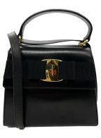Salvatore Ferragamoサルヴァトーレ フェラガモ）の古着「2WAYショルダーバッグ」｜ブラック