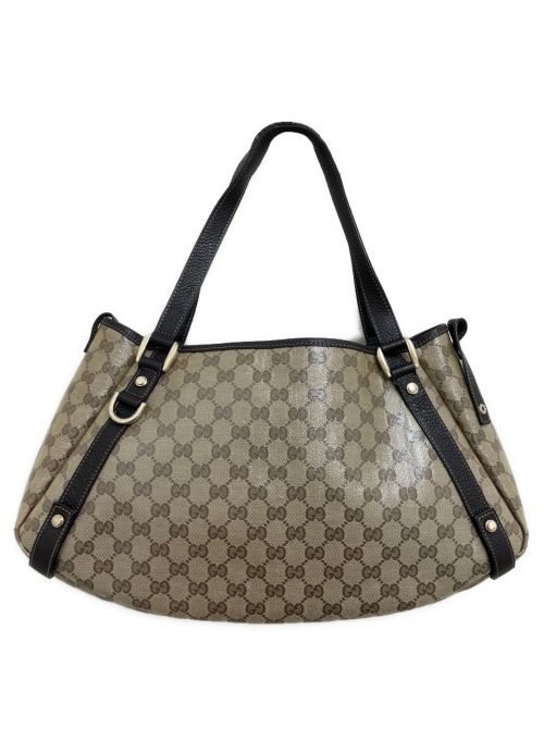 GUCCI（グッチ）GUCCI (グッチ) GGクリスタル ショルダーバッグ ベージュ サイズ:-の古着・服飾アイテム