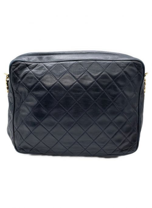 CHANEL（シャネル）CHANEL (シャネル) フリンジショルダーバッグ ネイビー サイズ:-の古着・服飾アイテム